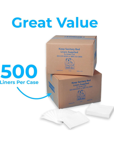 Forros Sanitarios KoalaKare - 500 Biodegradables 3 Capas