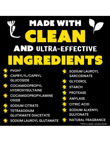 Hojas de Detergente para Ropa Molly's Suds 70 Lavados Bosque Cítrico