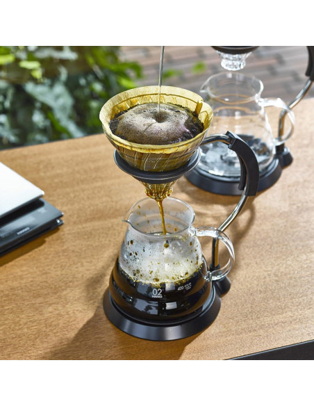 Hario V60 Goteador de Café con Soporte y Filtros 1.44 kg