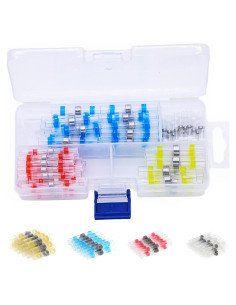 Kit de 100 Conectores de Cable Termocontraíbles ThsGivingStore
