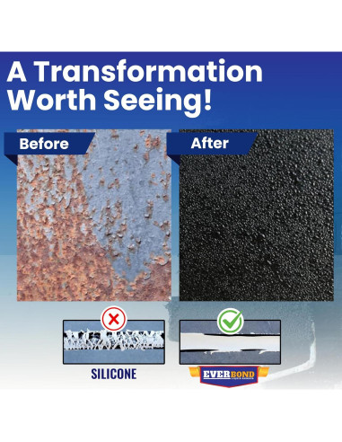 Sellador Impermeable Everbond 3.78L - Caucho Líquido Flexible