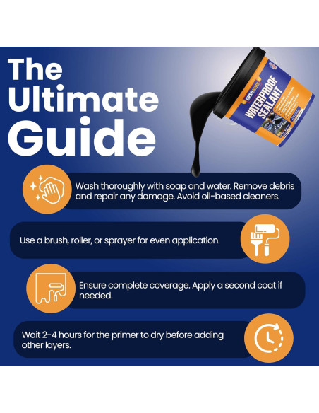 Sellador Impermeable Everbond 3.78L - Caucho Líquido Flexible