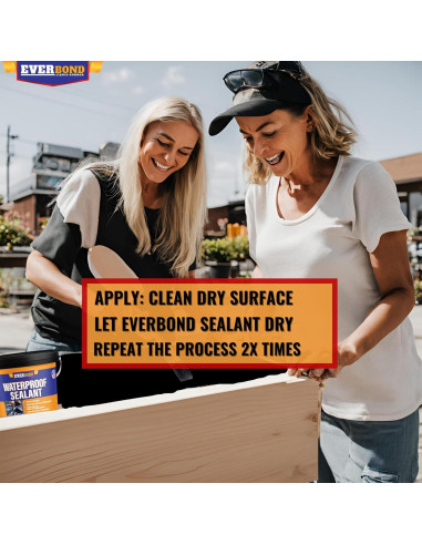 Sellador Impermeable Everbond 3.78L - Caucho Líquido Flexible