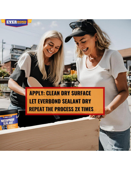 Sellador Impermeable Everbond 3.78L - Caucho Líquido Flexible