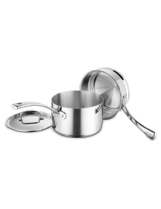 Cacerola y Baño María Cuisinart Classic Tri-Ply 2.8L
