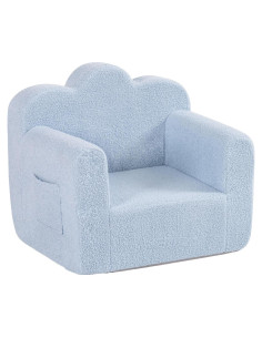 Sofá Comfy 3-en-1 Givjoy para Niños Verde - Sillón Suave