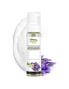 Champú Seco para Perros Paw Choice - Espuma Hipoalergénica Lavanda