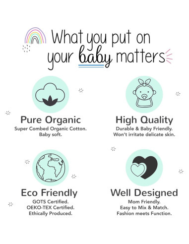 Bodies de Manga Corta Lamaze Orgánico Bebé 3 Meses Rosa