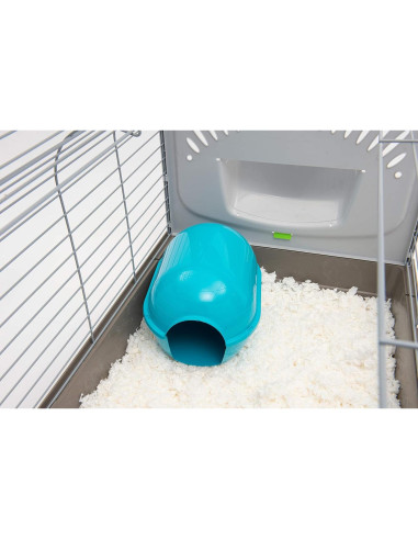 Refugio Savic Rody Igloo para Cobayas y Ratas - Azul Escuba