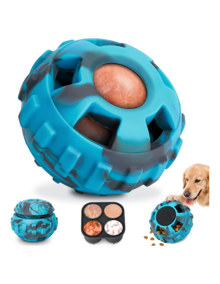 Juguete Interactivo para Perros Pequeños PetZee Azul