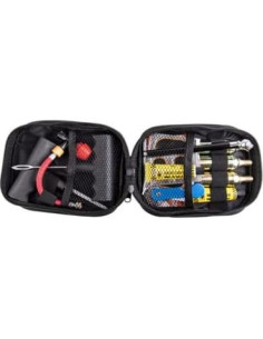 Kit de Reparación de Neumáticos Tusk con Inflador y Parches 2