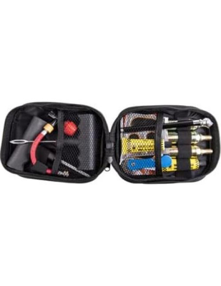 Kit de Reparación de Neumáticos Tusk con Inflador y Parches