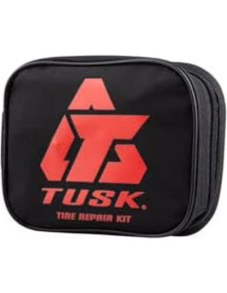 Kit de Reparación de Neumáticos Tusk con Inflador y Parches