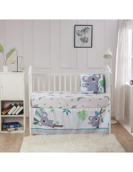 Conjunto de Ropa de Cuna La Premura Koala 3 Piezas Estándar