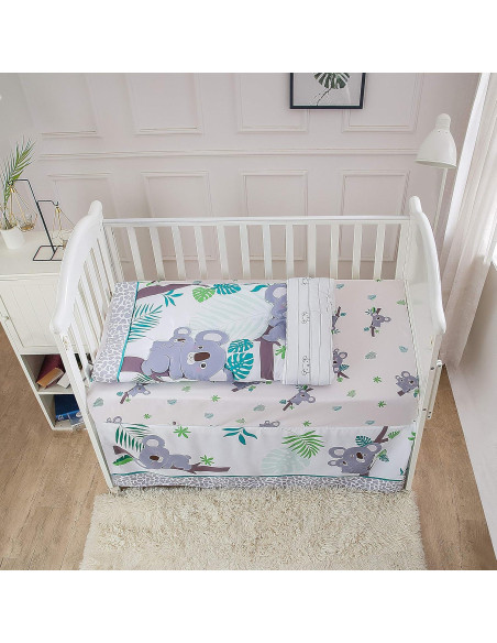 Conjunto de Ropa de Cuna La Premura Koala 3 Piezas Estándar