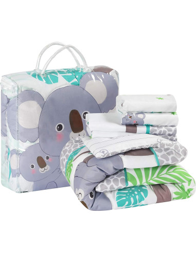 Conjunto de Ropa de Cuna La Premura Koala 3 Piezas Estándar