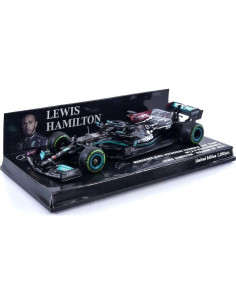 Minichamps Mercedes AMG W12 Lewis Hamilton 1:43 Coleccionable 2