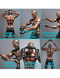 Entrenador de Brazos Twister Nuotuv 40-100lb Ajustable Fitness 2