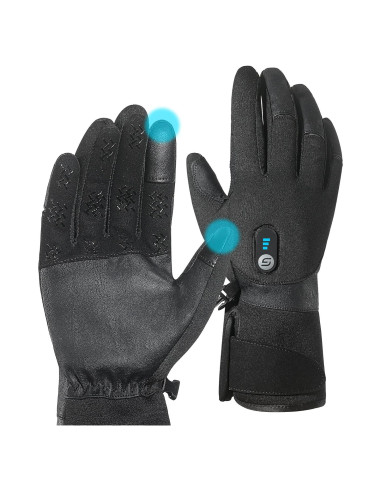Guantes Calentados JS LifeStyle Unisex 7.4V 3000mAh Táctiles