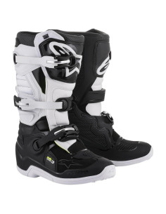 Botas de Motocicleta Alpinestars Stella Tech 3 Mujer 8 Negro/Blanco