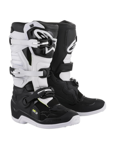 Botas de Motocicleta Alpinestars Stella Tech 3 Mujer 8 Negro/Blanco