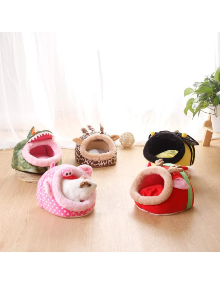 Cama y Escondite para Conejillos de Indias LEFTSTARER - Jirafa