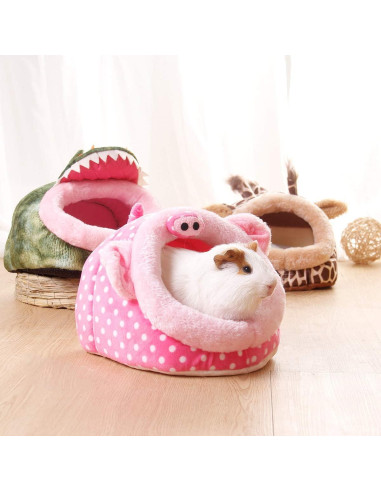 Cama y Escondite para Conejillos de Indias LEFTSTARER - Jirafa