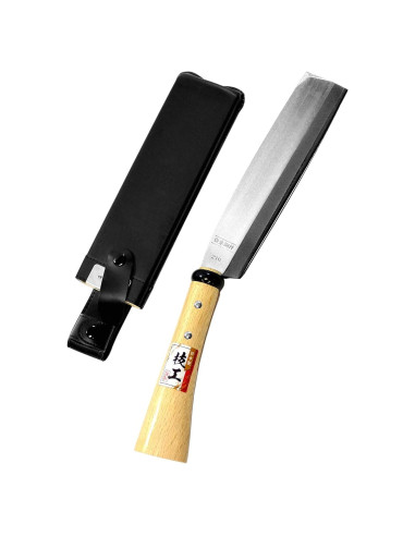 Hacha Nata Japonesa KAKURI 20.8 cm Acero Yasuki con Funda
