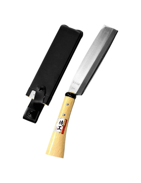 Hacha Nata Japonesa KAKURI 20.8 cm Acero Yasuki con Funda