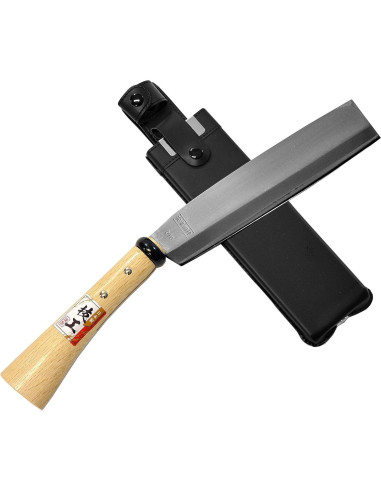 Hacha Nata Japonesa KAKURI 20.8 cm Acero Yasuki con Funda