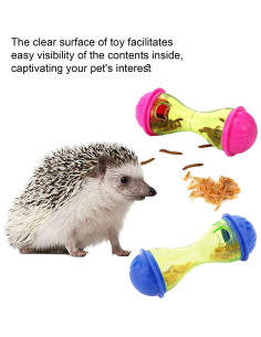 3 Juguetes para Erizos H-Enoch - Accesorios para Jaula 11x4cm 2