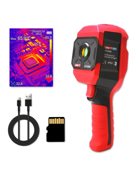 Cámara Térmica UNI-T UTi260B con Lente Macro 256x192