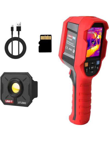 Cámara Térmica UNI-T UTi260B con Lente Macro 256x192