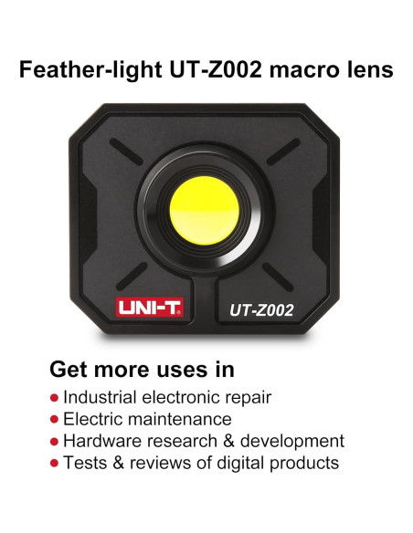 Cámara Térmica UNI-T UTi260B con Lente Macro 256x192