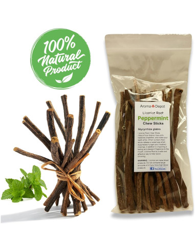 Palitos de Regaliz con Sabor a Menta Aroma Depot 453 g