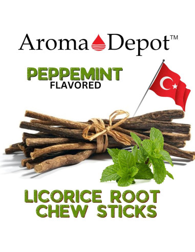 Palitos de Regaliz con Sabor a Menta Aroma Depot 453 g