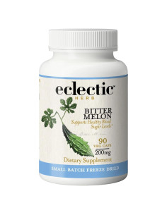 Melón Amargo Crudo Liofilizado Eclectic Instituto 90 Cápsulas