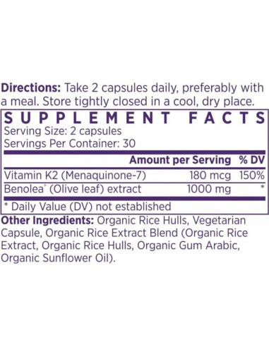 Suplemento Cardiovascular BP Avanzado Naomi 1000mg 60 Cápsulas