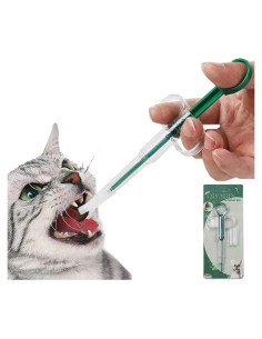 Disparador de Pastillas para Gatos PetHouzz con 2 Puntales de Silicona