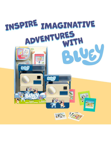 Cámara Chikit Chikit Bluey con 10 Tarjetas y 3 Cartuchos