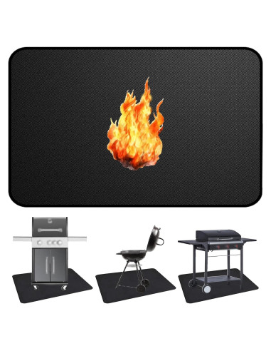 Mats para Parrilla JCOMORY 121.9 x 76.2 cm a Prueba de Fuego