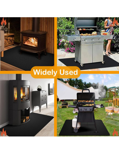 Mats para Parrilla JCOMORY 121.9 x 76.2 cm a Prueba de Fuego