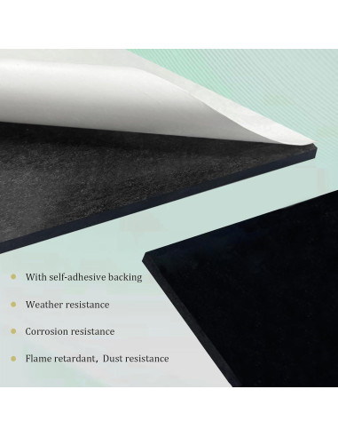 Almohadillas Antivibración ZSUCUN 4 Piezas 10.16x10.16 cm