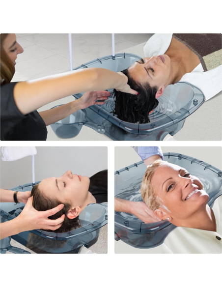 Bañera para Lavado de Cabello Retrona - Portátil para Ancianos