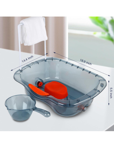 Bañera para Lavado de Cabello Retrona - Portátil para Ancianos