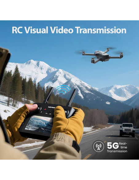Dron WeFone WF33 4K UHD Plegable GPS 40min Vuelo 209g