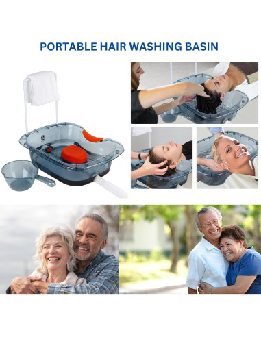 Bañera para Lavado de Cabello Retrona - Portátil para Ancianos