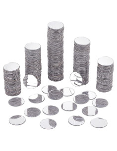 300 Espejos Mosaico Redondos Autoadhesivos 20mm PH PandaHall