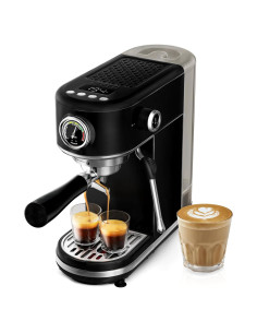 Máquina de Espresso HiBREW H10B - 51mm - Acero Inoxidable Negro