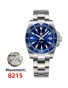 Reloj de buceo automático ADDIESDIVE AD2504 200M acero inoxidable 2